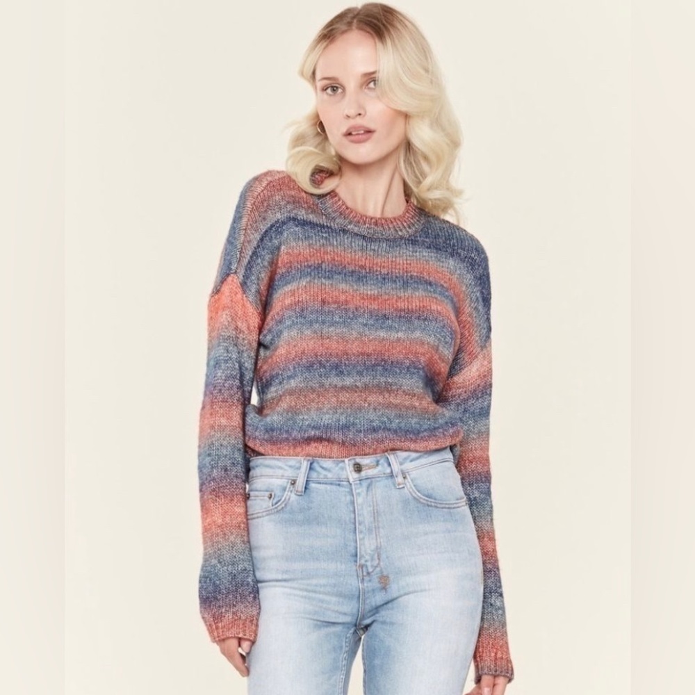 BB Dakota Give Me Space Ombré Sweater